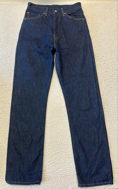 Levi's Denim - Vintage 1950s Levis Womens 701 Selvedge Big E Jeans Size 29
